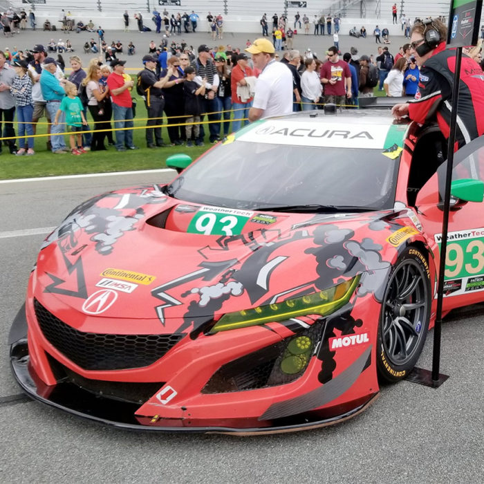 Michael Shank Racing / Acura NSX GT3 Livery Design